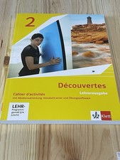 Decouvertes 2. Cahier Lehrerausgabe. Ausgabe 2021 . Lösungen