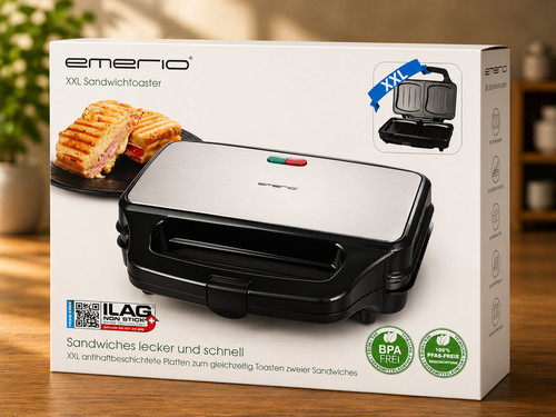 Emerio xxl sandwichtoaster - emerio,