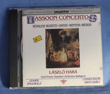 CD Bassoon Concertos / Rössler-Rosetti, Danzi, Winter, Weber/ Laszlo Hara