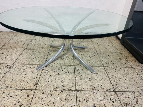 Glas chrom couchtisch space - glas,