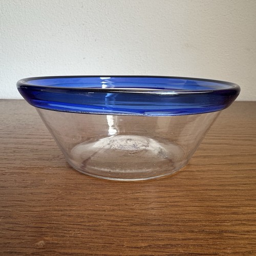 Alte blaurand schale glas - blaurand,