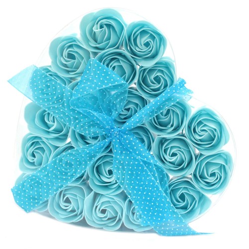 24er set seifenblumen herz box - 24er,