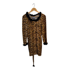 Leoparden Kostüm Damen Kleid M Made in Europe 100 Polyester Karneval Fasching