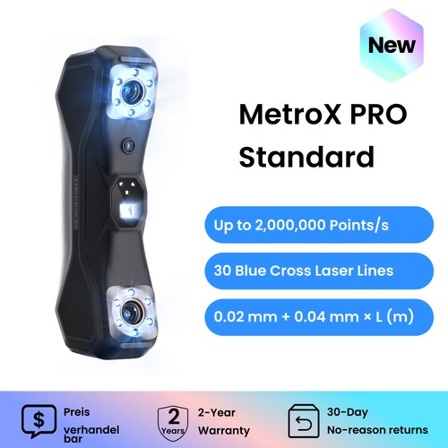 Revopoint metrox pro - pro, 3d