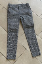 Street One Stretchhose -  Gr.  36 / 30 - Style York - Blau Grau Weiß - NEU