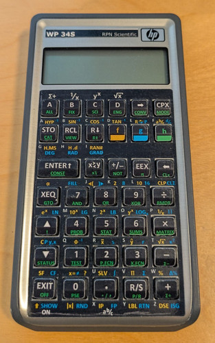 Taschenrechner 34s - taschenrechner, wp