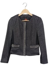 SELECTION BY S.OLIVER Kurzjacke Damen Jacke Gr. DE 36 hellgrau Casual-Look