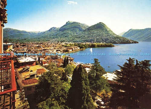 D142943 lugano panorama - lugano,