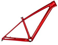 MTB Hardtail Carbon Rahmen 780g rot metallic candy NEU Gr. L