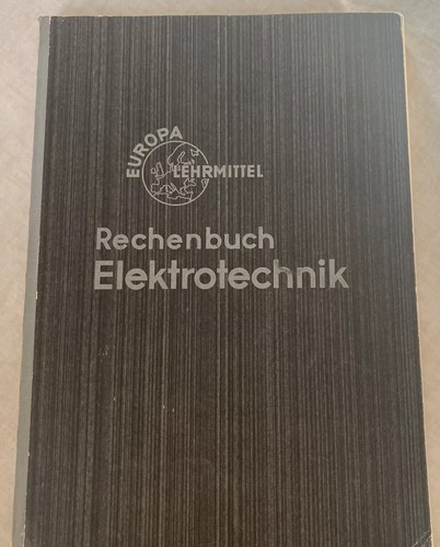 Rechenbuch elektrotechnik - rechenbuch,