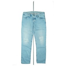 Pepe Jeans Jaimee destroyed boyfriend Hose 28/29 W28 L29 used look hellblau NEU 