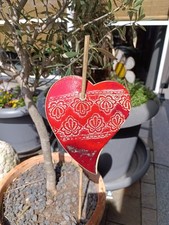Gartenstecker Herz Aus Keramik