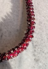 Kette Granat Antikschmuck