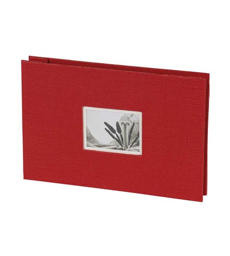 Unitex fotoalbum rot 19x14 - fotoalbum, in