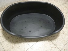 Hundebett, Betten, Schwarz, Oval 80 cm, Kunststoff, von Fressnapf