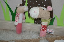 ♥ Sigikid Greifling Pferd Pony Wilhelmine + Sterntaler Paula Motorik Baby Geburt