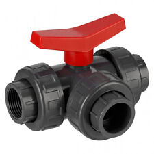  PVC-U 3-Wege-Kugelhahn