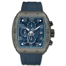 Police Herrenuhr Silikon blau