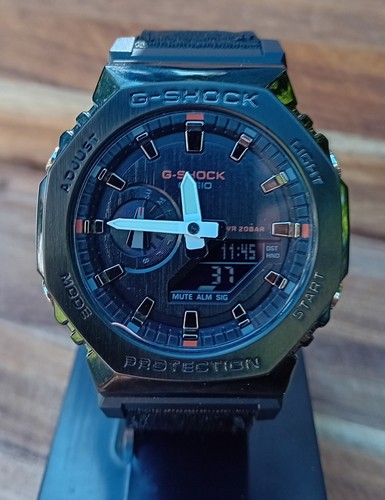 Shock 2100c schwarze - g-shock, gm-2100c