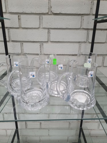 Glaskrug mit henkel 6 - glaskrug,