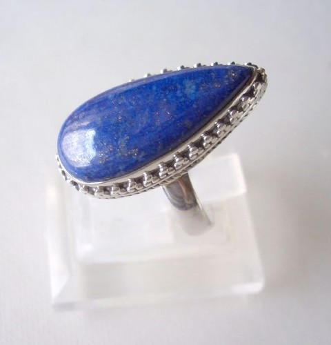 Ring mit lapis lazuli 925er - mit,