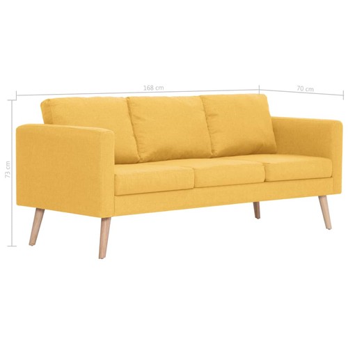 Stoff sitzer sofa couch - 3,