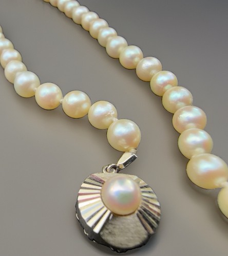 Akoya perlenkette 585 - akoya,