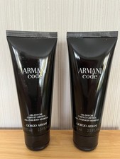 2 x Armani Code Herren Homme Duschgel SHOWERGEL je 75 ml NEU