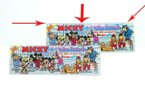 Beipackzettel von micky und - beipackzettel,