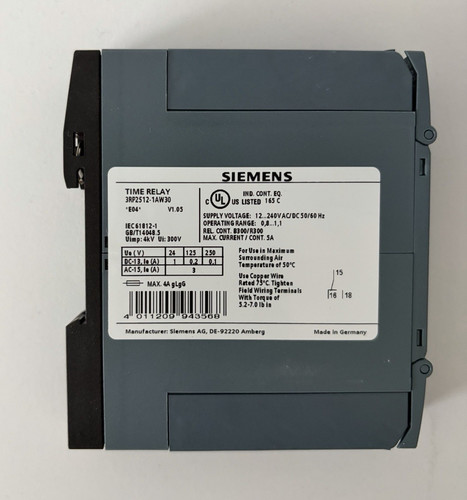 Siemens sirius 3rp2512 1aw30 - siemens, 3rp2512-1aw30