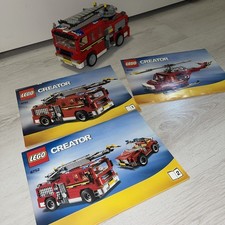LEGO Creator 6752 Feuerwehrwagen 3-in-1 Sammler Set Selten
