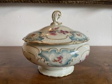 Porzellan Schale mit Deckel Terrine Schüssel Bavaria Elfenbein Porzellan
