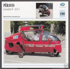 1989 Peraves Ecomobile W-18 K