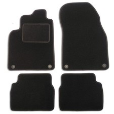 4-teiliges Velours Fußmatten