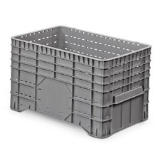 Kunststoff-HDPE-Boxen ca. 1000 x 630 x 570 gebraucht, 3er Set Industrie, Lager