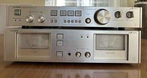 Luxman c02 m02 - m02, vor-und