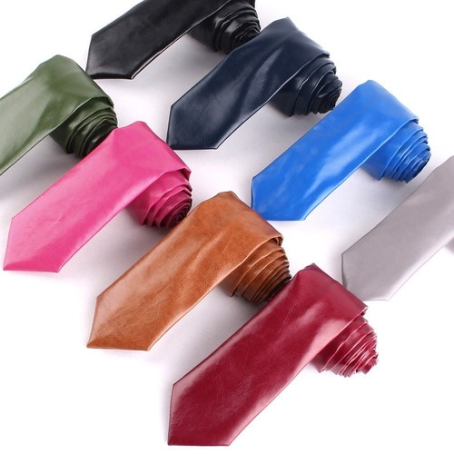 Leder krawatte handarbeit - pu,