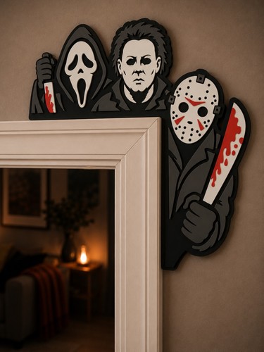 Horrorfilm schurken wanddeko - horrorfilm,