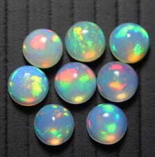 1 X Opal Rund Cabochon 2,5mm, 3mm, 3,5mm, 4mm, 5mm, 6mm, 7mm, 8mm, 9mm.