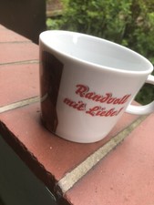 Kinderriegel Tasse 1. Edition „Randvoll mit Liebe“ Rarität! Milky & Schoki