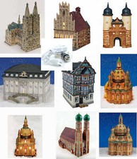 Modell Figur Miniatur Porzellan Wurm Licht Köln München Bonn Heidelberg Dresden
