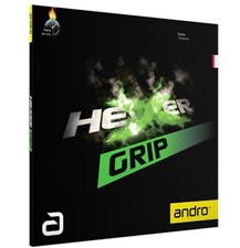 Andro HEXER GRIP Tischtennis Gummi (schwarz, rot, grün)