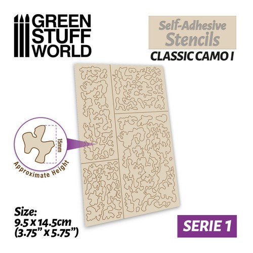 Green stuff world classic camo - stuff,