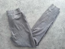 CAMBIO RANDA LEGGINGS LEDERHOSE LEDEROPTIK  GR.34  GRAU NEUWERTIG