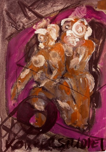 Original aquarell gemälde - aquarell,