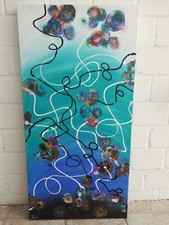 "JELLY"  XXL50 x 100 cm, original UNIKAT Acryl