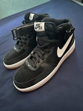NIKE AIR FORCE 1 MID 07 BLACK 