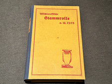 Allschlaraffische Stammrolle a.U. 68/69  a.U. 72/73 2Stk