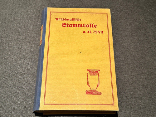 Allschlaraffische stammrolle - allschlaraffische,