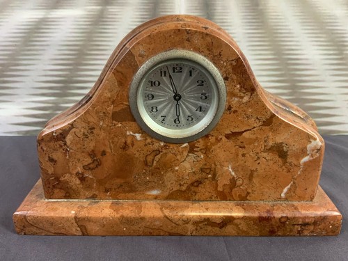 Tischuhr marmor mechanisch - marmor,